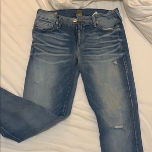 True light color jeans